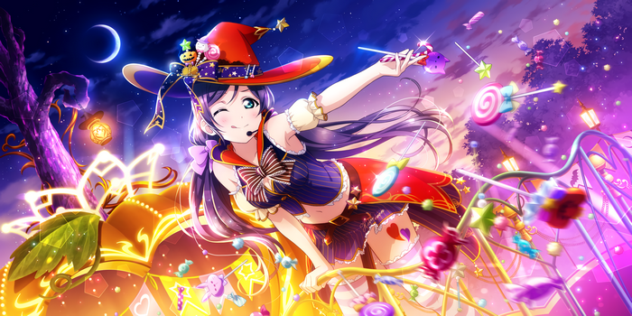 Toujou Nozomi from Love Live! Series in Halloween costume