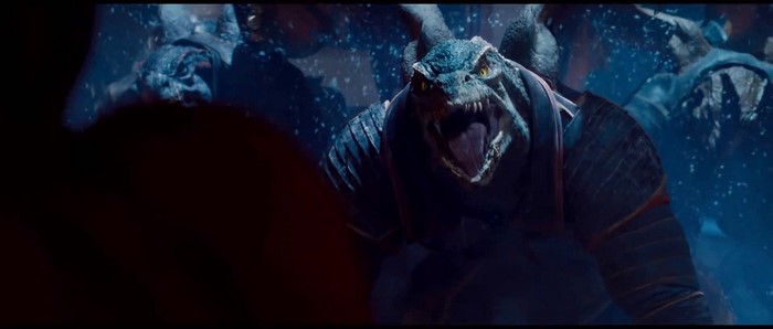 Reptilian creature from Jupiter Ascending