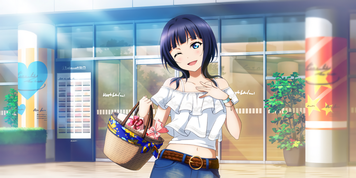 Asaka Karin from Love Live! Series