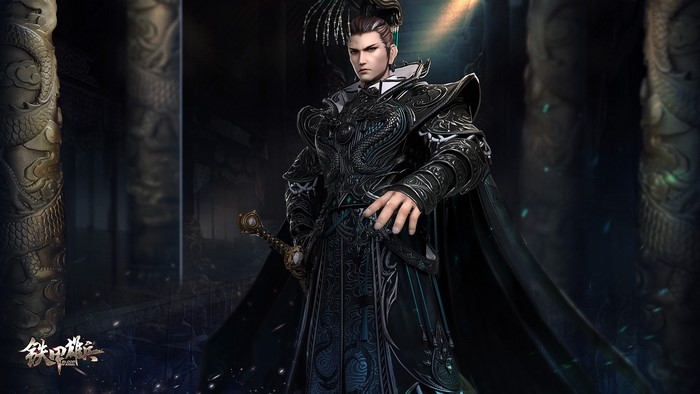 Man in ornate armor from Blood of Steel