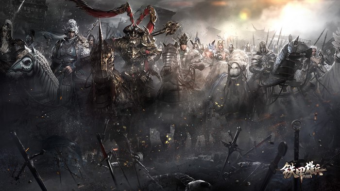 Blood of Steel video game characters in battle