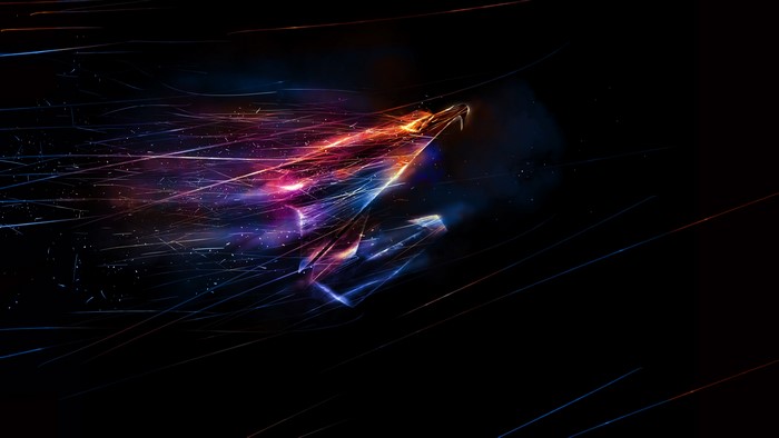 4K Aorus Gigabyte abstract logo