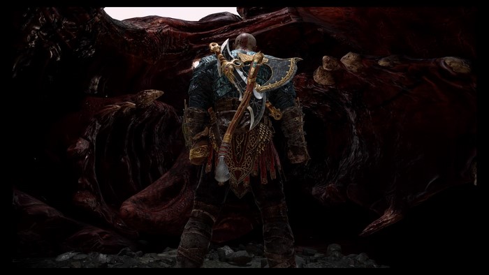 Kratos from God of War with Leviathan Axe