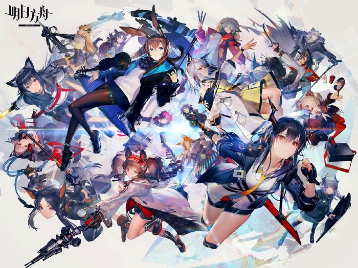 Arknights Characters Dynamic Group Artwork