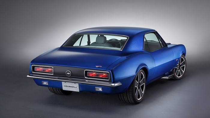 Blue Chevrolet Camaro Hot Wheels