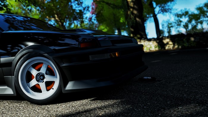 Black Toyota Sprinter Trueno GT-Apex in Forza Horizon 4