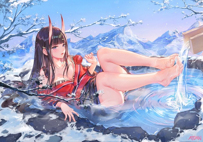 Noshiro in Snowy Mountain Hot Spring