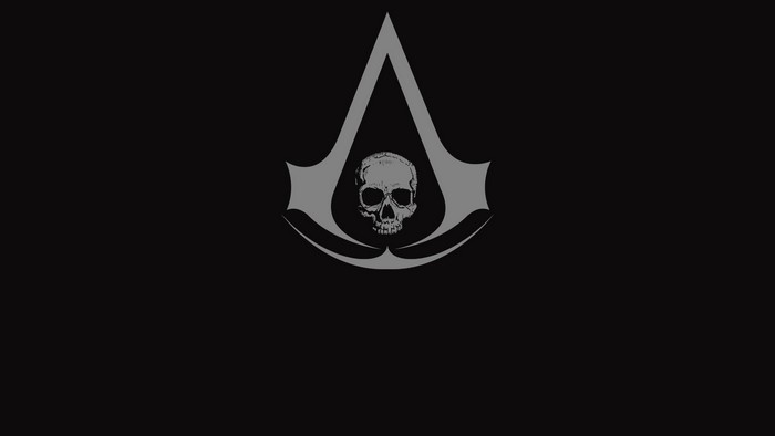 Assassin's Creed IV: Black Flag logo with skull