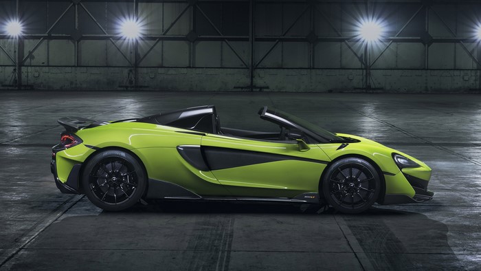 4K McLaren 600LT Spider Supercar