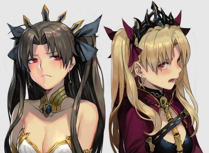 Ishtar and Ereshkigal from Fate/Grand Order