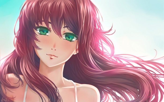 Monika from Doki Doki Literature Club