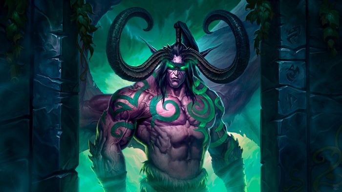 Illidan Stormrage from Warcraft