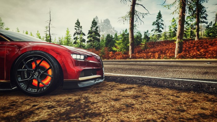 Bugatti Chiron in Forza Horizon 4