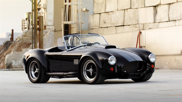 Black Shelby Cobra 427 car
