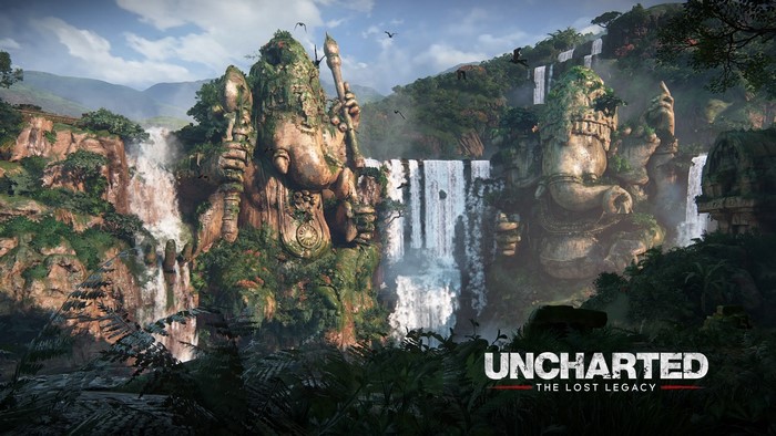 Uncharted: The Lost Legacy game art