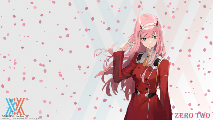 Zero Two from Darling in the FranXX