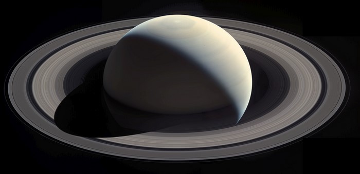 Saturn and its rings