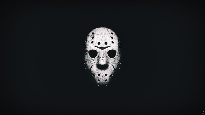 4K Hockey Mask from Friday The 13th The Game