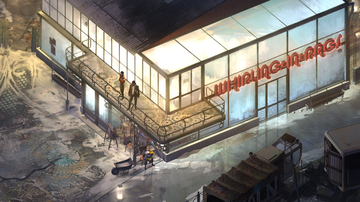 Disco Elysium Whirling in Rags