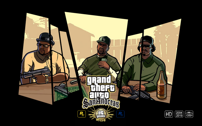 Grand Theft Auto: San Andreas 15th Anniversary Poster