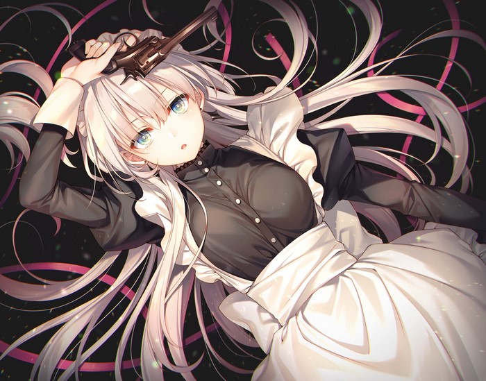 Anime girl with gun from Princess Principal
