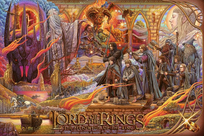 The Lord of the Rings: The Fellowship of the Ring Artwork