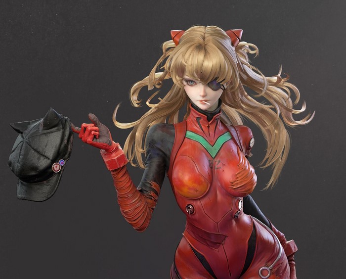 Asuka Langley Soryu from Neon Genesis Evangelion