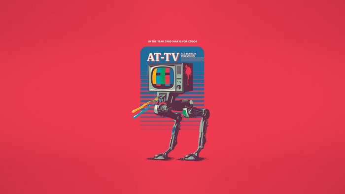 AT-TV All Terrain Television from Star Wars