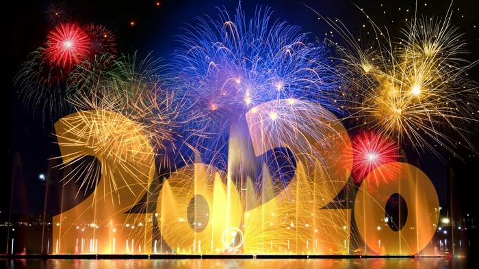 New Year 2020 Fireworks Display
