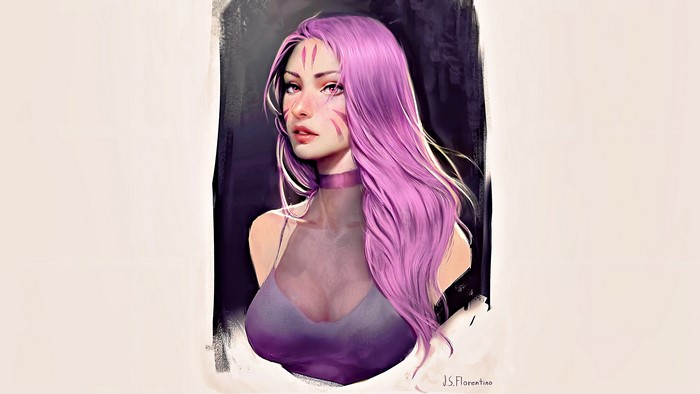 Kaisa from League of Legends by J.S. Florentino