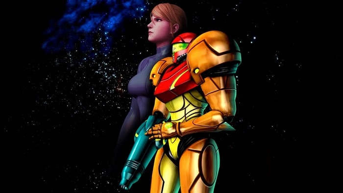 Samus Aran from Metroid in her Power Suit