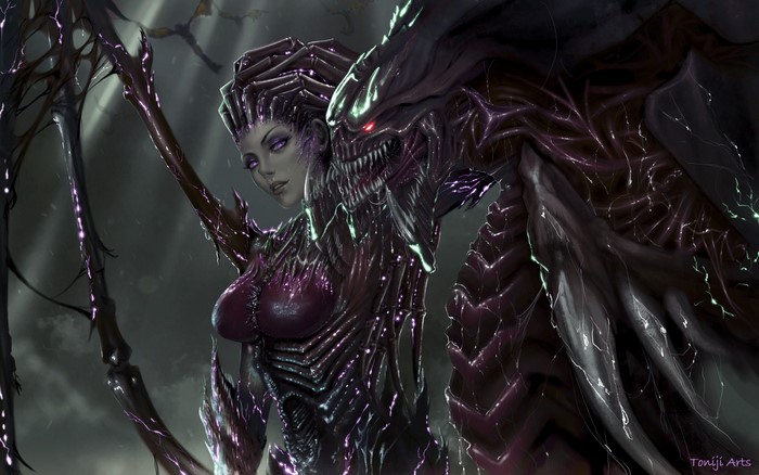 Sarah Kerrigan from StarCraft