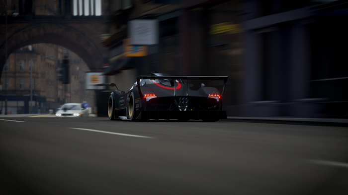 Pagani Zonda R racing in Forza Horizon 4