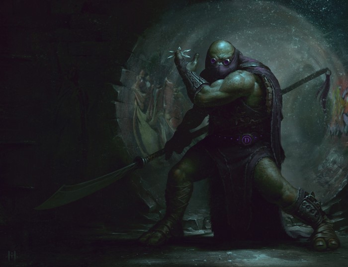 Donatello from Teenage Mutant Ninja Turtles