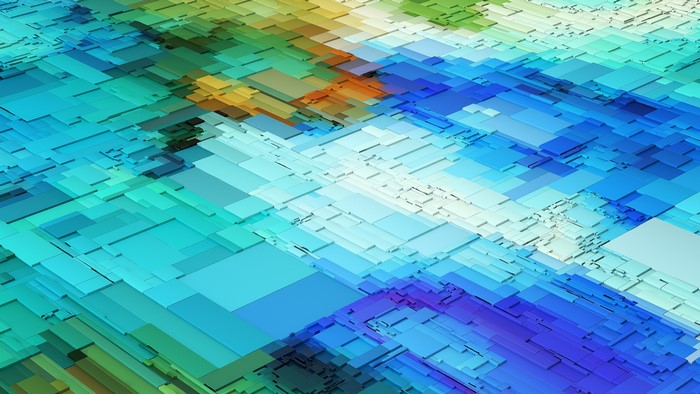 Abstract 3D digital art by Daniel Kuzmenka