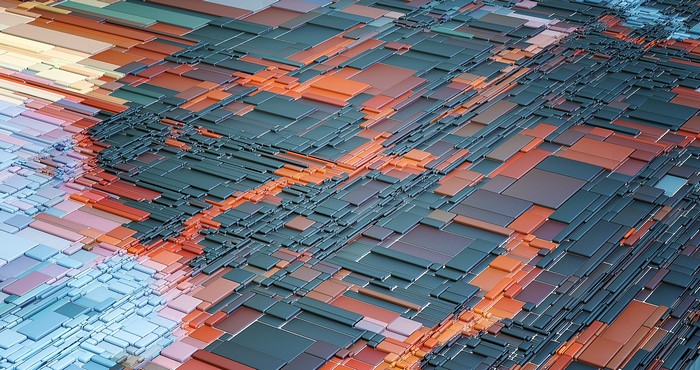 Abstract 3D digital art by Daniel Kuzmenka