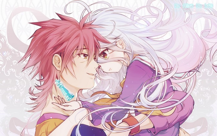 Sora and Shiro from No Game No Life