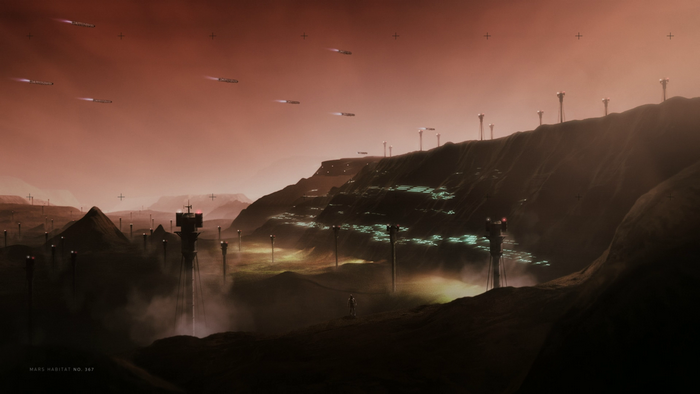 Mars Habitat No. 367 from The Expanse
