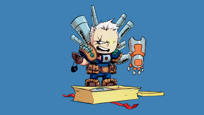 4K Cable from X-Men Marvel Comics
