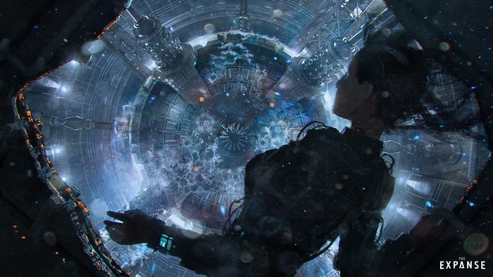 Julie Mao from The Expanse concept art