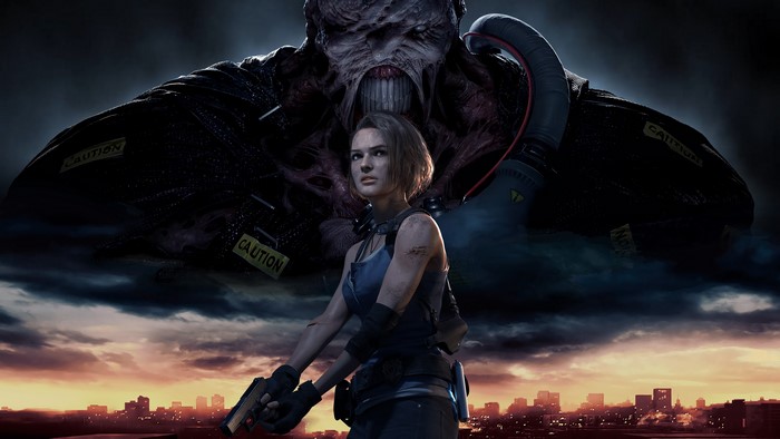 4K Nemesis and Jill Valentine from Resident Evil 3