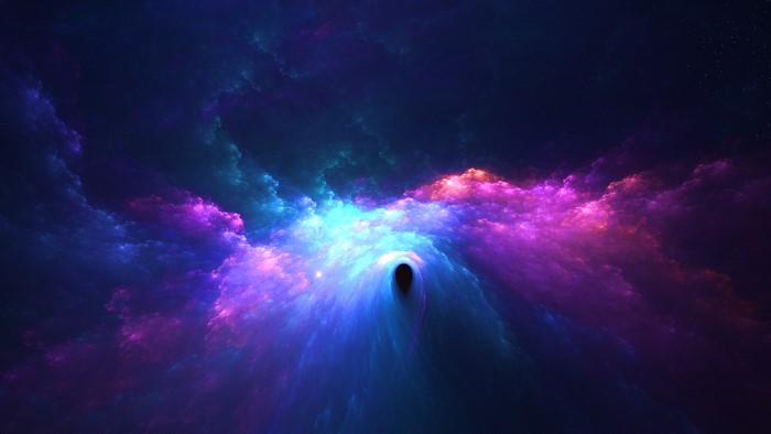 4K Colorful Space Galaxy Artwork