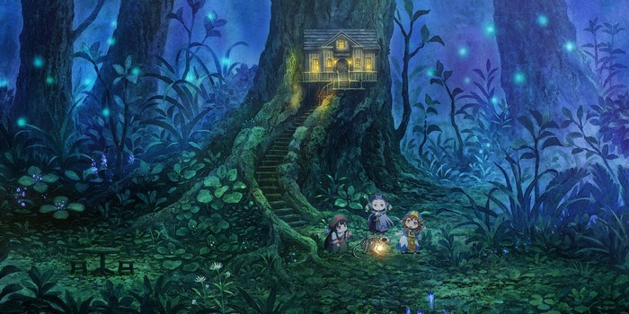 Hakumei to Mikochi: Night in a Magical Forest