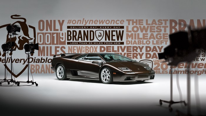 Lamborghini Diablo Brand New Delivery