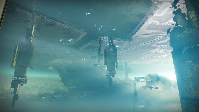 Destiny 2: The Last City's Sky Platforms