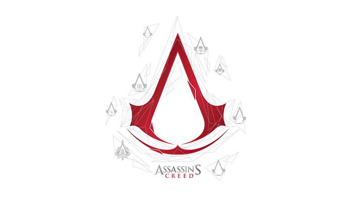 Assassin's Creed logo with multiple emblems