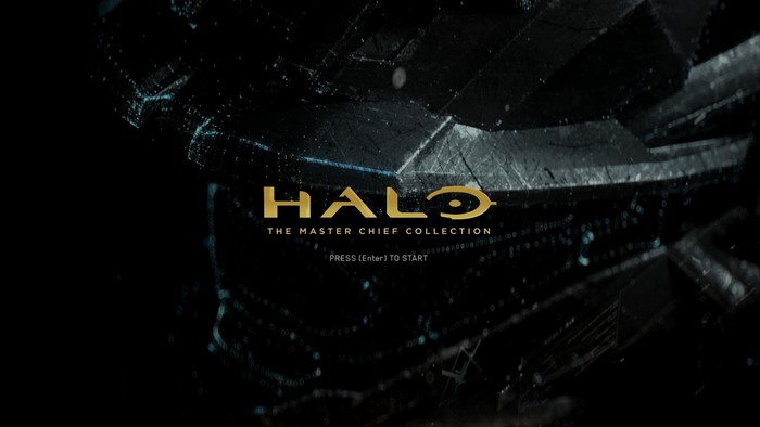Halo: The Master Chief Collection title screen