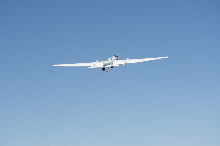 Lockheed U-2 Dragon Lady aircraft in blue sky