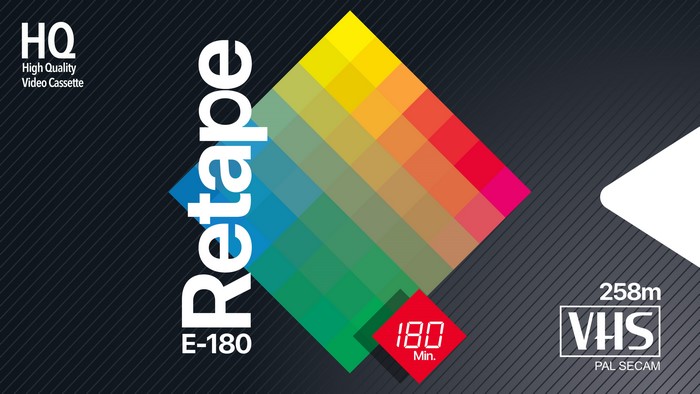 Retype E-180 VHS Video Cassette