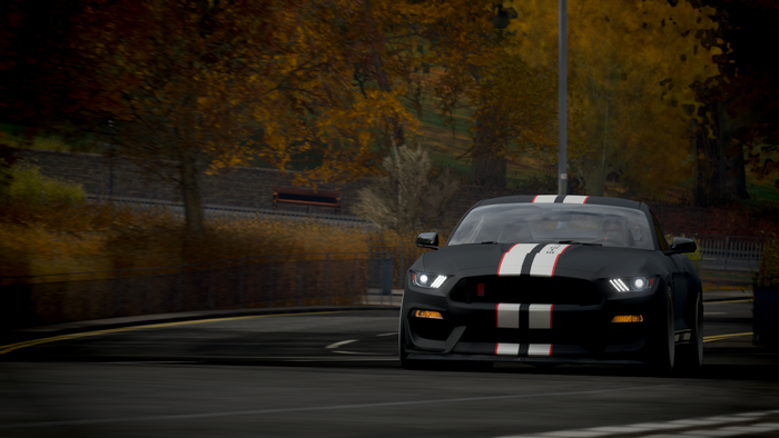 Black Ford Shelby GT500 in Forza Horizon 4